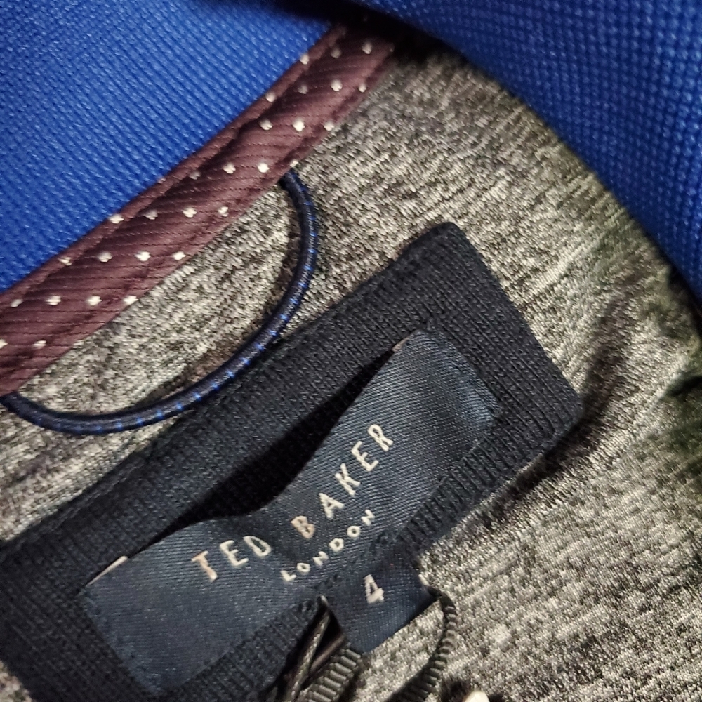 Ted Baker London Navy 'Whooty' Full Zip Fleece Jacket - Picture 11 of 12